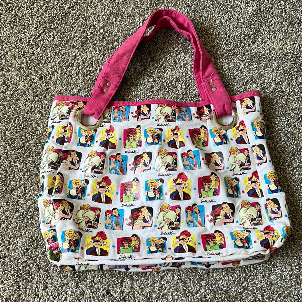 Barbie & Ken tote canvas bag